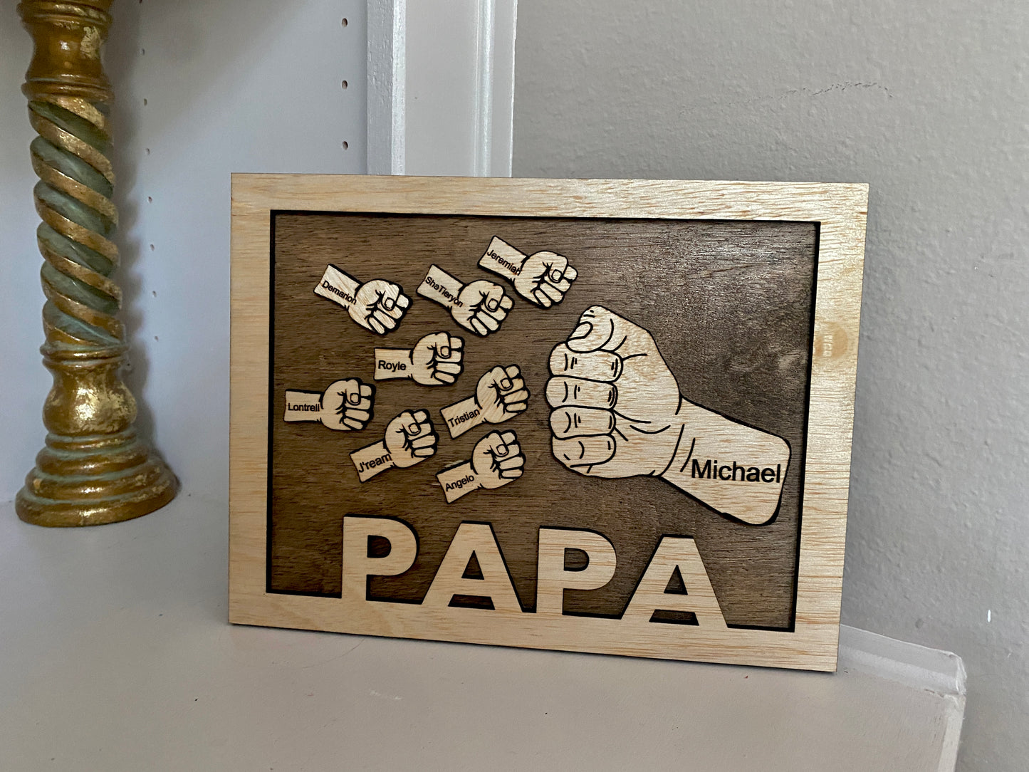 Fist bump Father/grandfather sign