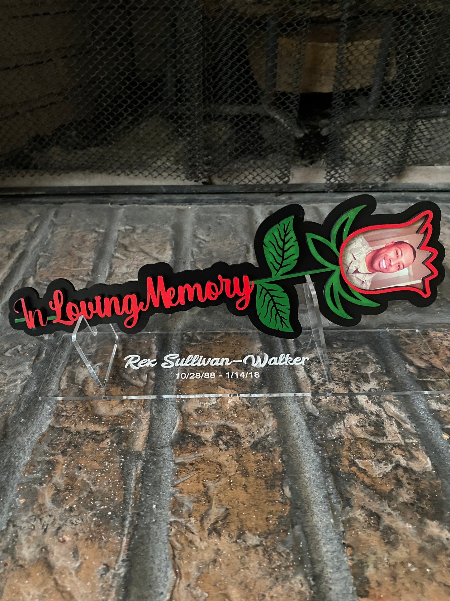 "In Loving Memory" rose