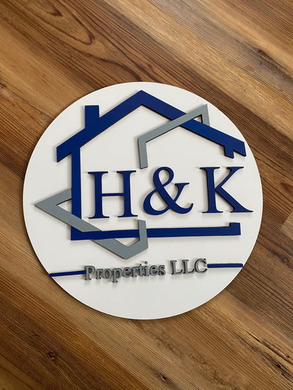 Business logo sign